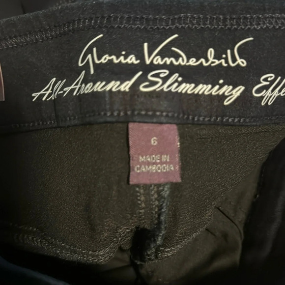 Gloria Vanderbilt Pull On Comfort Jeans Ladies Blue Beverly - Picture 6 of 7